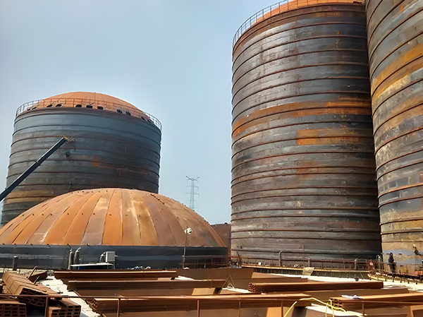 阳新焦粉钢板仓